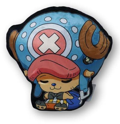 One Piece Kissen Chopper Multicolor, Bedruckt, aus 100% Polyester.