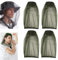 4PCS Moustiquaire de qualité supérieure pour Camping, randonnée et Safari, Ultra-Large avec Mailles Extra Fines, Protection optimale Contre Les Insectes, Ajustement Parfait pour Couvre-Chefs