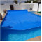 Bâche solaire rectangulaire à bulles pour piscines hors sol/creusées et jacuzzi Bleu 2 m 10 m