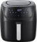 Friggitrice ad Aria XXL 8 l - Design Compatto, 10 Funzioni Pre-impostate di cottura - Temperatura Max 220°; Lavabile in lavastoviglie; Shake Alert; No olio, Air Fryer