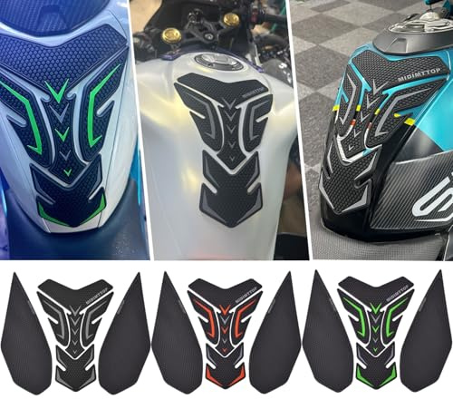 SHINKXMT Compatible with Ka&wa&sa&ki Ninja 650 Z650 2016-2024 Tank Pads Decal Protector ninja650 Motorcycle Side Fuel Tank pad Side Knee Guard Sticker (Grau)