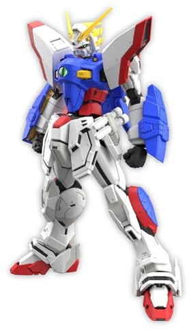 BANDAI Hobby Real Grade 1/144 Shining Gundam Model Kit RG Gundam Series | Shining Gundam - Mobile Suit Gundam - No Glue Hobby Kit - Mecha Build - Beginner Friendly Model Kit - Advanced Articulation