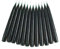 hdg Baumkerzen 12er Pack handgefertigte Kerzen aus Dänemark Ø 1,3 cm / 12 cm, Kerzen Farbe: tannen grün