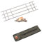 CAMPINGMOON 304 Edelstahl Grillroste (L 17,6 x B 5,1) für Campingkocher Grill Lagerfeuer offenes Feuer mit Tragetasche MTG-AB