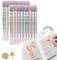 Magic Double Head Color Changing Fluorescent Pen,10 Colors Dual Tip Highlighter Marker Pen Set,Dual-Side Waterproof Multi-Color Markers Pen, for Diary Cartoon DIY Note Painting (2 Boxes)