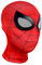 Takmor Spiderman Mask Age 7+ for Kids and Adults, Spider-Man Lycra Face Marvel Mask for Halloween, Christmas, Cosplay, Movie Role Party Props (Red, Small)