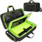 SNIGJAT DJ Controller Case for DDJ-FLX4 / DJ 400 / DDJ-REV1, Padded DJ Controller Bag with 5 Pockets for DJ Equipment,15.6in Laptop, Headphones, Cables, DJ Carrying Case with Adjustable Shoulder Strap