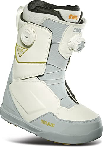 Thirtytwo Damen Snowboardstiefel mit Lashed Double BOA, 2023/2024, Weiß/Grau, Größe 42