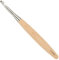 Aeelike Häkelnadel 7mm Buchenholzgriff, Bequem Streamline Häkelnadel Set Holz, Ergonomische Häkelnadeln Set Holzgriff für Arthritische Hände, Lang Warme Häkelnadel 7,0 mm für Häkelgarn Wolle