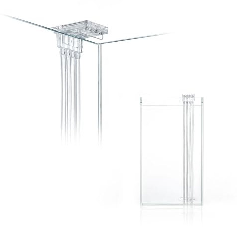 Chihiros Support de tube doseur avec tube – Support de tube d'aquarium – Support de tube transparent pour réservoir aquatique – Support de tube souple pour aquarium – Support de tube facile à utiliser