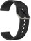 WalkerFit Bracelets de Montre en Silicone 22 mm, Respirant à Fermeture Rapide, Bracelet de Rechange Étanche Pour Montre Intelligente, Noir