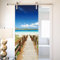 FYRHLH Türtapete selbstklebend TürPoster 3D Ozeanblick Treppe Türtapete Selbstklebend Fototapete Türfolie Poster Tapete Abnehmbar Wandtapete für Wohnzimmer Küche Schlafzimmer B85 x H205cm