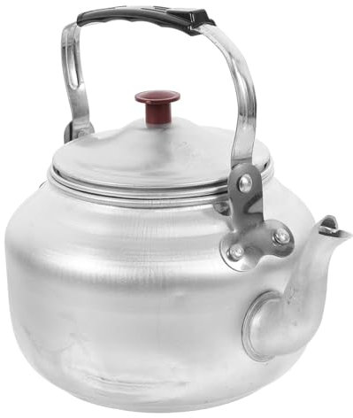 COLLBATH Aluminum Alloy Teapot Tea Kettle for Stovetop Use Filter Net for Brewing Tea at Home Kitchen Warm Keeping for Water Boiling