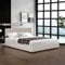 Corium Letto Doppio Contenitore con Apertura a Ribalta 180x200 cm Letto Matrimoniale con Spazio di Stoccaggio e Testiera Rivestimento in Velluto a Coste - Beige