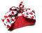 Rockabilly Haarband Kirschen Pünktchen retro rot
