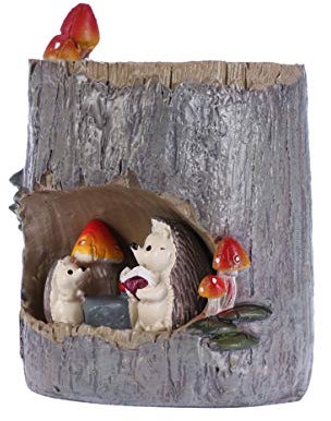 Bestomz Übertopf für Kaktus / Sukkulente, mit Container, Stiftehalter, Blumentopf, Tasse (Igel-Motiv)