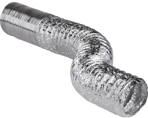 Vortice Gaine Souple Nu Aluminium - Ø 80 mm - Couronne de 10 m