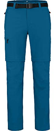 Bergson Baker Zipp-Off | Herren Wanderhose, vielseitig, pflegeleicht, Blue Sapphire [307], 48 - Herren