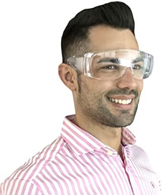 GRUPOGP GP Gafa protectora, lentes transparentes con protección lateral | Accesorio de seguridad para el trabajo, gafas antivaho, resistentes (10 unidades)