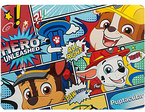 alles-meine.de GmbH Unterlage - Paw Patrool - Hunde - 42 cm * 30 cm - als Tischunterlage/Platzdeckchen/Malunterlage/Knetunterlage/Eßunterlage/Platzset/Platzmatte - ab..