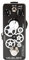 Fame Effektgerät Gitarre, Overdrive Pedal E-Gitarre, Verzerrer mit 2 Sound Modes, Effektpedal mit High Peak Mode und Low Peak Mode, Neusilber