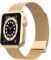 Biuupa Correa para Apple Watch 41MM 40MM 38MM [Milanés Metálica de Acero Inoxidable con Cierre Magnético] Pulseras de Repuesto para iWatch Series 7 SE 6 5 4 3 2 1 para Mujer y Hombre - Doradas