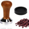 Kaffee Tamper, 304Edelstahl in Lebensmittelqualität, Espresso Tamper mit Silikon Pad, 51 mm