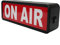 DMKYDM ON AIR Signs Light, Studio LED beleuchtet, dekorativ, einfacher einfacher EIN/AUS-Schalter, für die Aufnahme von Radio Bar Pub Dekoration… (Schwarz)