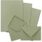 25x Briefpapier-Sets DIN A5 mit C6 Briefumschlägen - Grün - Nassklebung (Grün) - Kraftpapier Blätter mit Kuverts - FarbenFroh by GUSTAV NEUSER