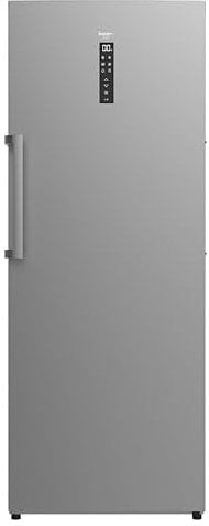 Cecotec Congelador Vertical de 380L Bolero CoolMarket UF 380 Inox. Motor Inverter Plus, Ahorro Energético, Total No Frost, Pantalla de Control, Convertible a Frigorífico, Acero Inox