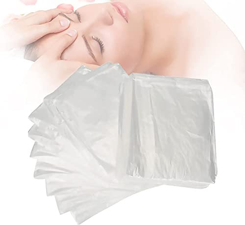DZTBX Disposable Sauna Sheeting Blanket Liners for Body Wrap Plastic Bag Covers Inside Far Infrared Sauna Blanket Accessories for Beauty Salon Spa Sauna Room Body Therapy Home Use 50 Pack
