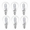 28W E14 Halogen G45 Golf Ball Bulb Dimmable, 370LM Warm White 2700K AC 230V Classic Mini Globe Clear Round Bulb E14 Small Edison Screw Bulb for Chandeliers, Pack of 6