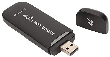 Router WiFi Mobile 4G LTE, Hotspot Mobile Portatile da Viaggio Ad Alta velocità da 150 Mbps, Modem WiFi con Slot per Scheda SIM Supporto da 150 Mbps 3G e 4G Fino a 10 Connessioni
