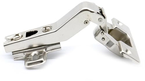 Bisagras de puerta de gabinete plegables de esquina de 45 grados, herrajes de bisagra de 45 ángulos for el hogar, cocina, baño, armario con tornillos