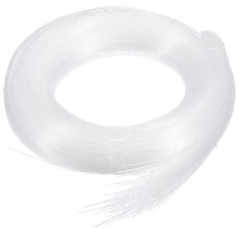 QUARKZMAN 550pz 13ft PMMA Misto Cavo Fibre Ottica Fili 0,03 Lato Bagliore LED Illuminazione Cristallo Cavi Auto Atmosfera Luci per Stella Cielo Tetto Soffitto