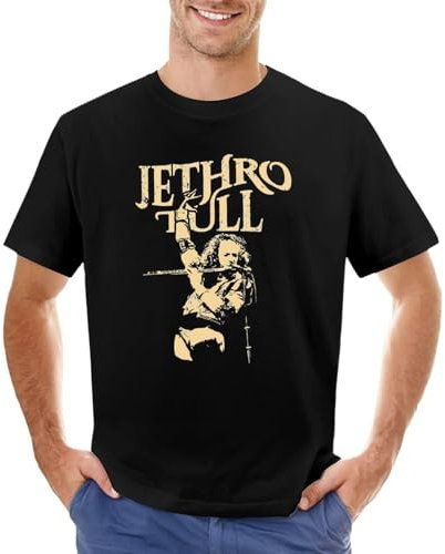 PUMPKINPAIPAI Jethro Tull T-Shirt Anime t-Shirt Anime Clothes Short Sleeve Boys t Shirts Men Workout Shirt