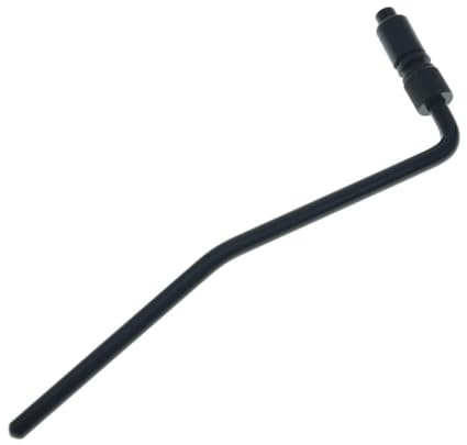 KAISH Komplette Tremolo Trem Arm Montage Whammy Bar mit Fassbuchse für FR Special/FR lizenzierte Tremolos schwarz
