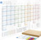 weekview XL Jahresplaner Colour 2025 Wandkalender mit Wochenstruktur farbig (A1) GEFALZT. Querformat, gefaltet - Wandplaner, Jahreskalender, Plakatkalender