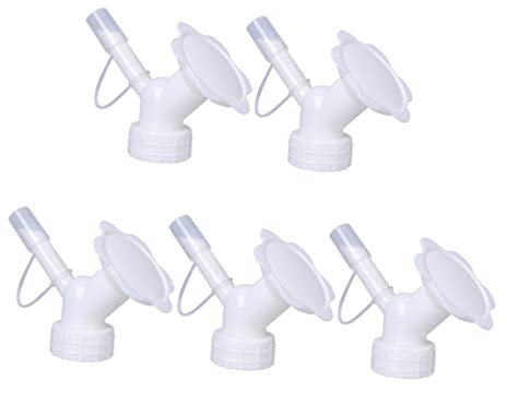 MERRYHAPY 5 Piezas de aspersor de jardinería aspersor de Plantas Cabeza de riego del Tubo Manguera Water Bottle garrafa de plantación de riego por aspersión