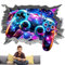 YGCHEN Wandtattoo Gamer Wandsticker 3D Videospiel Wandaufkleber Gaming Wandbilder Game Zimmer Poster Deko Wall Stickers für Kinderzimmer Jugendzimmer Schlafzimmer Wanddeko