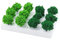 Angoily Mini Touffe De Buisson Boîte Décor De Paysage De Simulation De Végétation pour Maquettes Et Dioramas Miniature De Buissons Couleur De Base