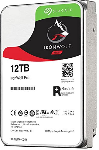 Glowster NAS-Festplatte, 12 TB, 3,5 Zoll, SATA3, ideal für Netzwerkspeicher und Datenverwaltung in Arbeitsumgebungen.