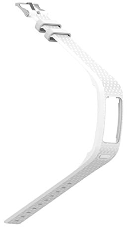 FUTUREORYY Cinturino Silicone Per Smartwatch Bracciale Sostitutivo Gomma Resistente All Compatibile Con Vivofit e Vivofit Colore Bianco