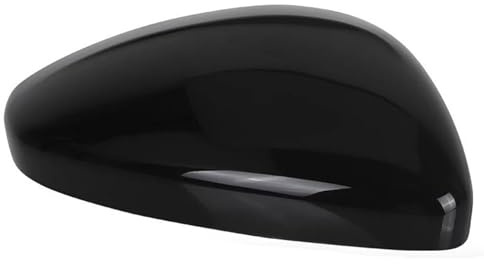 HZBHD Coque De Rétroviseur Extérieur Pour Peugeot 2008 208 2012-2019 1607513080 Coque De Rétroviseur Gauche/droite Rétroviseur Coque(Noir brillant,Droite)