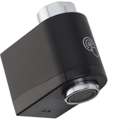 Rubinetto intelligente a induzione a infrarossi, risparmio idrico, doppio sensore, funzionamento senza tocco, impermeabile IPX6, adattatore per rubinetto automatico, ad alta efficienza energetica