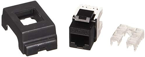 FEB 2083/TL Prise réseau RJ45 Cat.6, Noir