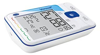 Veroval Tensiómetro de brazo: Tensiómetro de brazo para una medición rápida y sencilla con brazalete ergonómico Secure-Fit