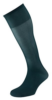EJECUTIVO - Calcetines Clásico para hombres - Con diseño tubular extra largo - Pack de 6 pares de calcetines Talla Única - Color BOTELLA