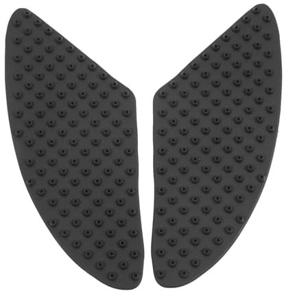 Adesivo Antiscivolo Serbatoio, 1 Paio Adesivi Laterali Serbatoio Moto Protezione Impugnatura Ginocchio, Tappetino di Trazione Laterale del Serbatoio Nero per CB400SF CB400V TEC CBR600RR