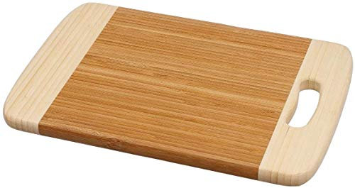VITA PERFETTA Schneidebrett aus 100% Bambusholz (Holz), langlebig und robust (30 x 20 cm)